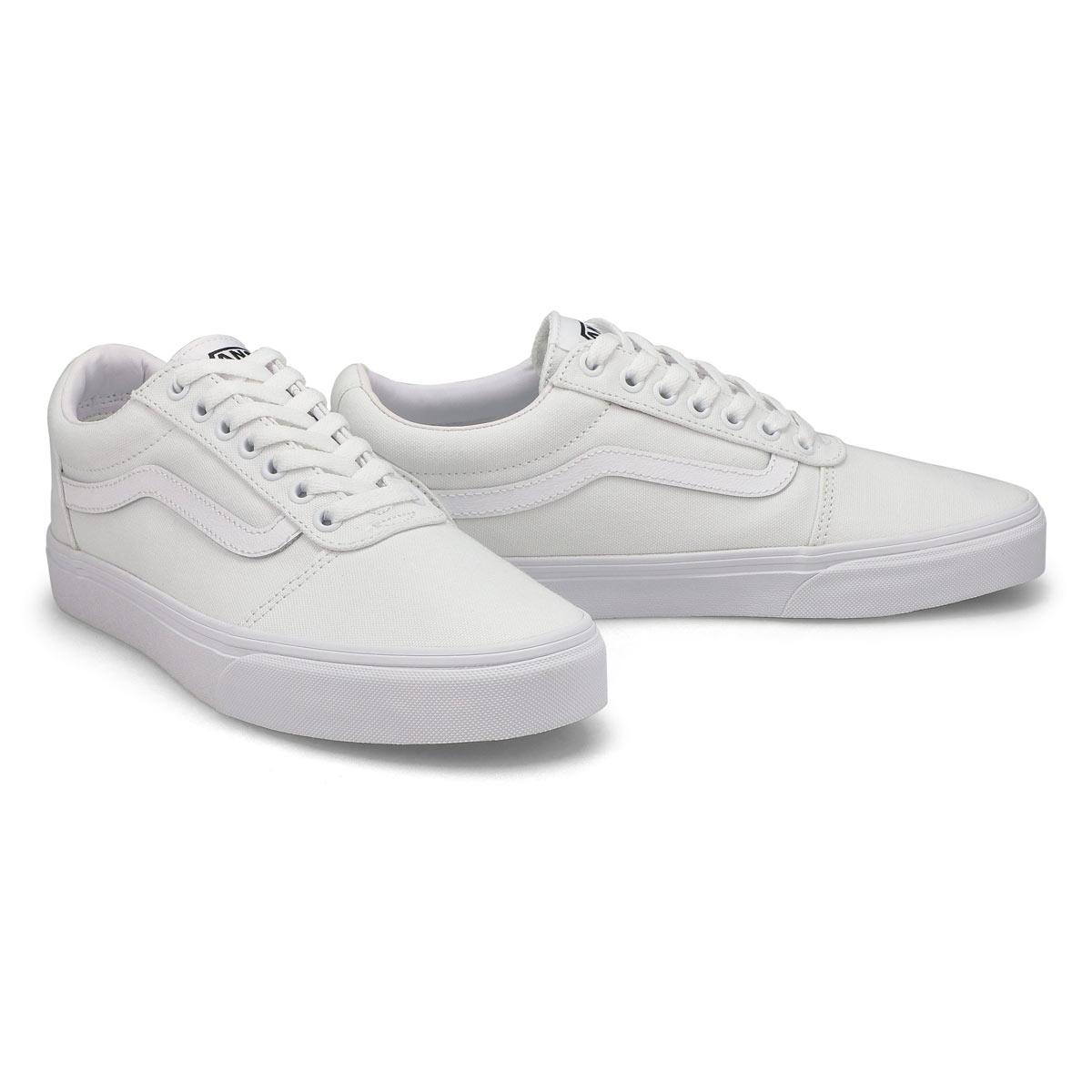 Men's Ward Lace Up Sneaker- White/White