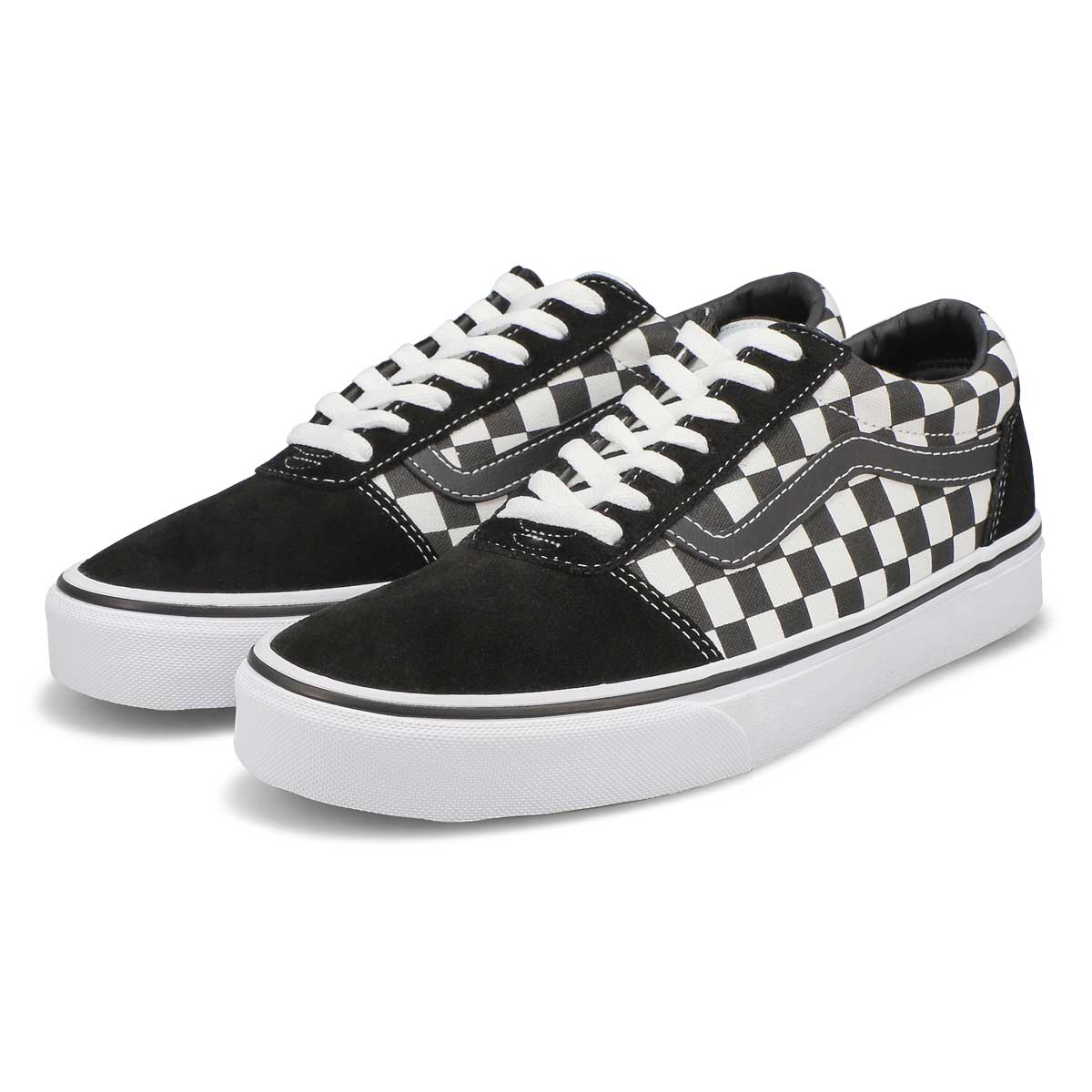 Vans Men's Ward Sneaker - Black/White Vans Men's Ward Sneaker - Black/White