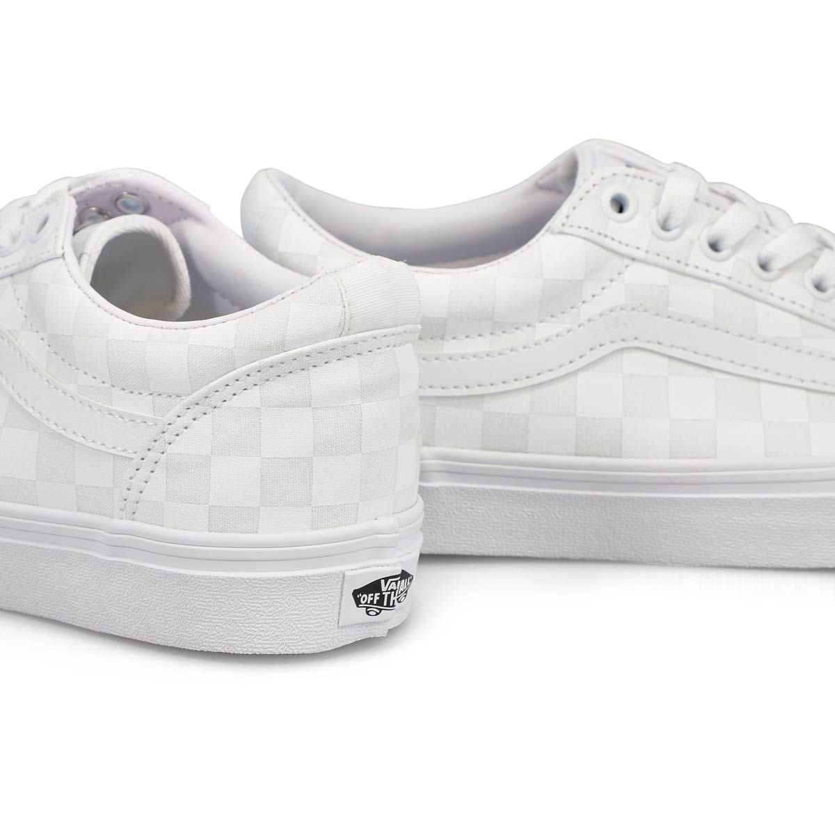 Men's Ward Sneaker - Checkered White/White