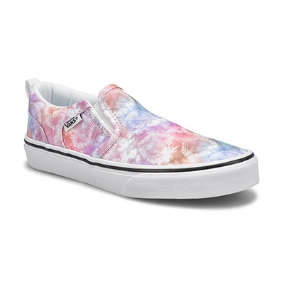 Espad.Asher Heart Tie Dye, mlt/blc,fille