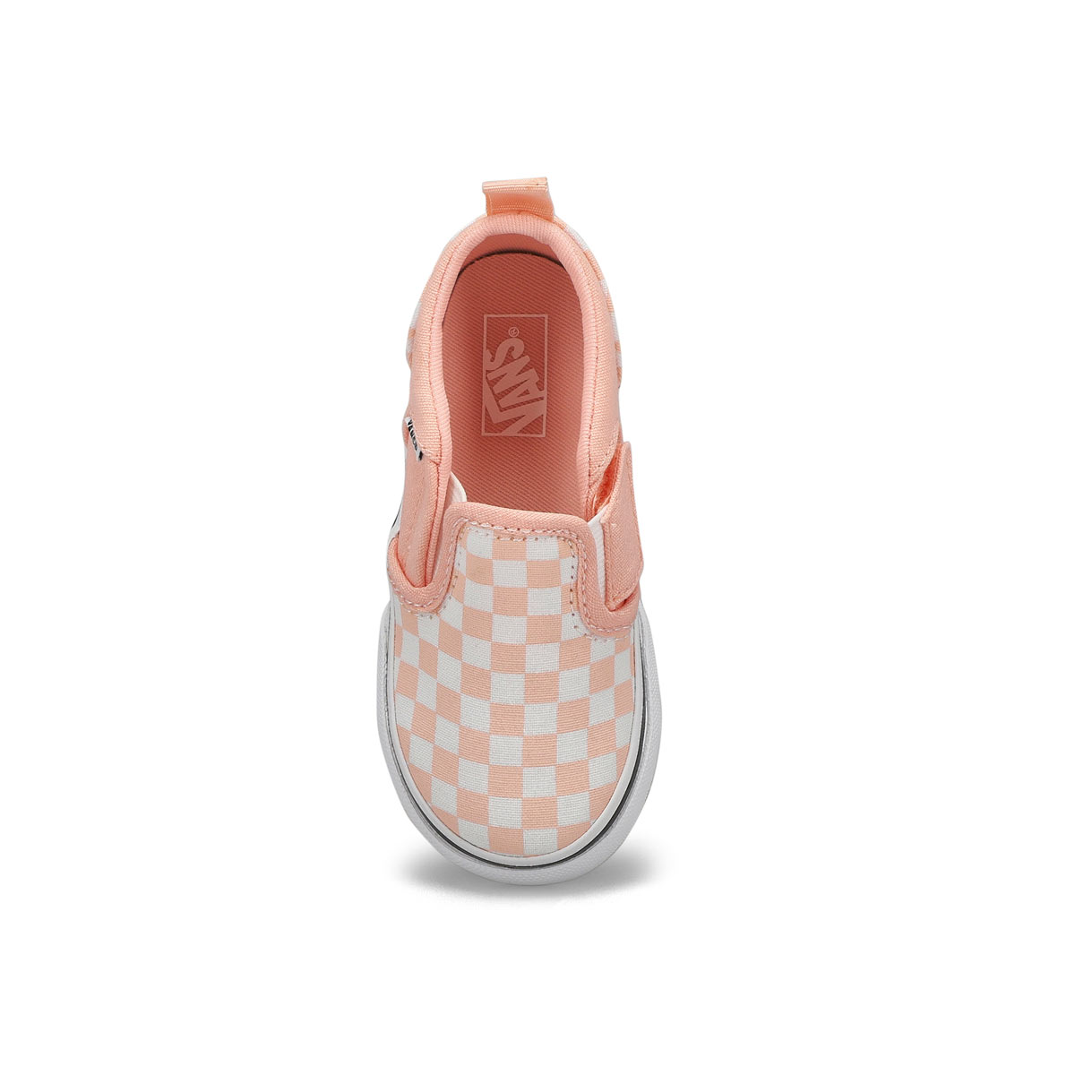 Infants' Asher V Checkerboard Sneaker - Peach