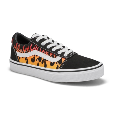 Bys Ward Flame Sneaker - Black/White