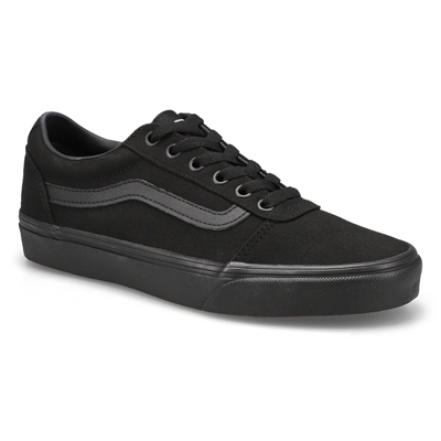 Lds Ward Lace Up Sneaker - Black/Black