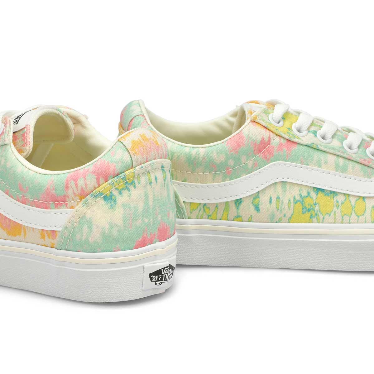 vans ditsy floral turtledove white