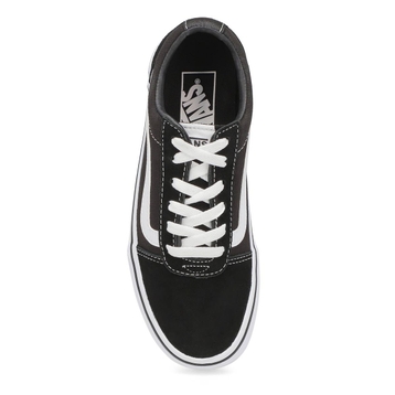 Women's Ward Lace Up Sneaker - Black/White