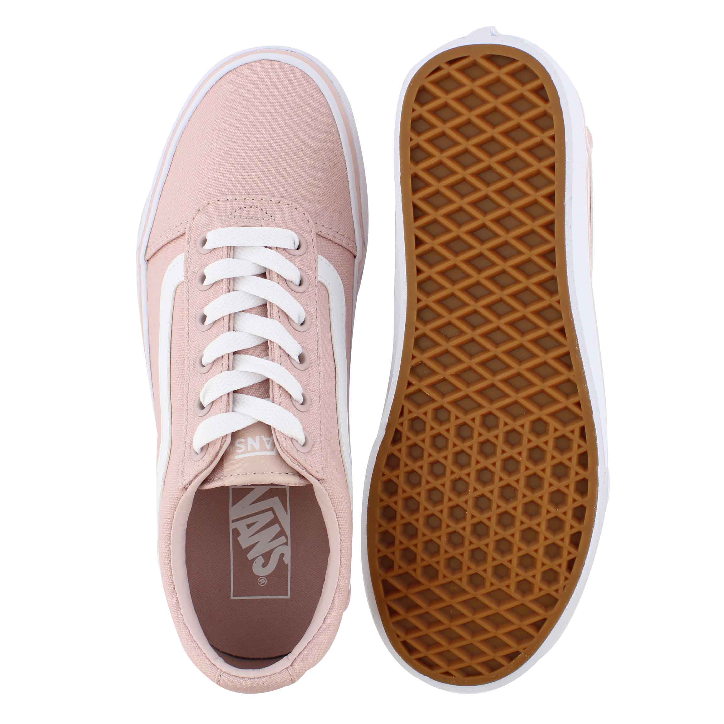 vans ward canvas sepia rose