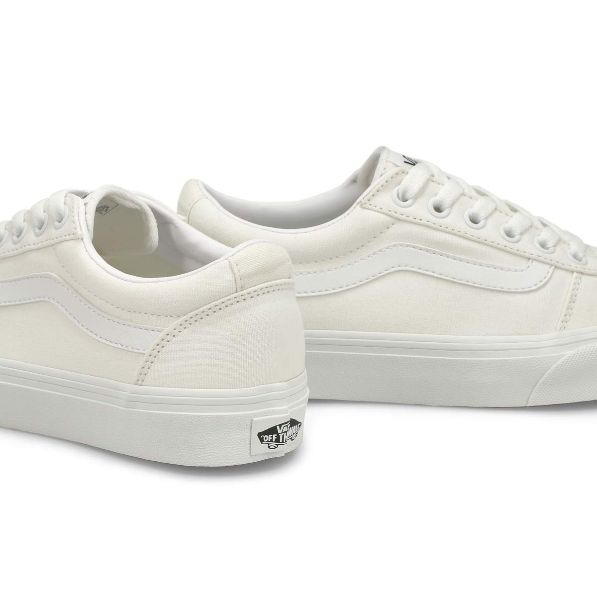 Women's Ward Lace Up Sneaker - White/White