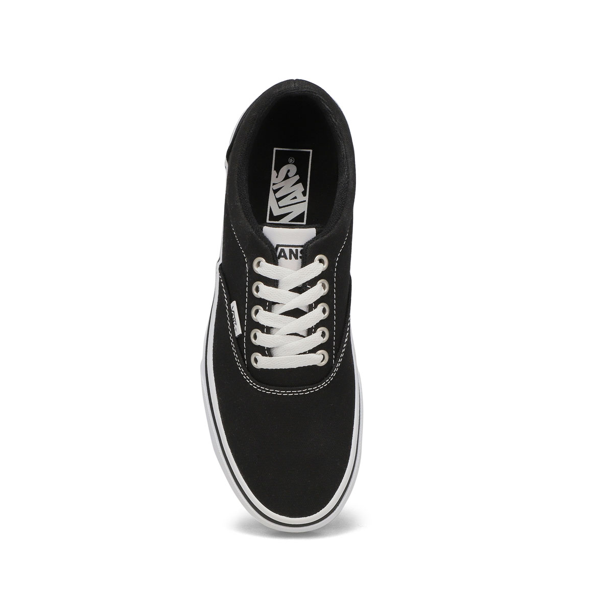 lace up black vans