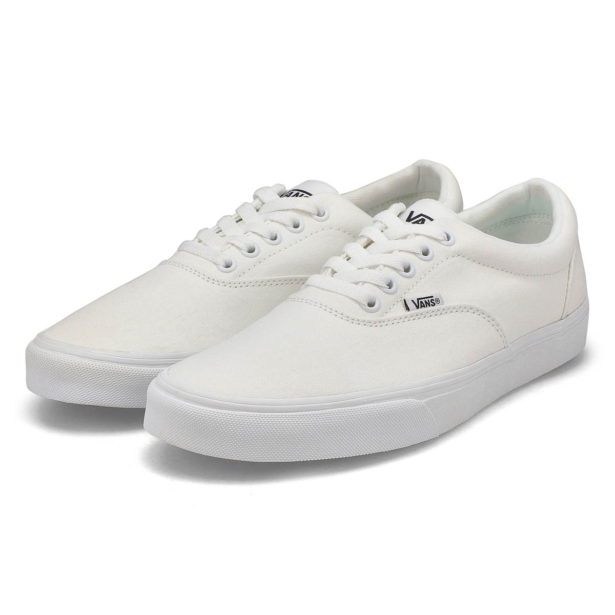 Vans Men's Doheny Lace Up Sneaker - Black/Whi | SoftMoc.com