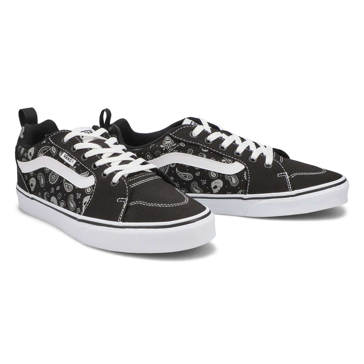 Espadrille FILMORE SKULL, noir/blanc, hommes