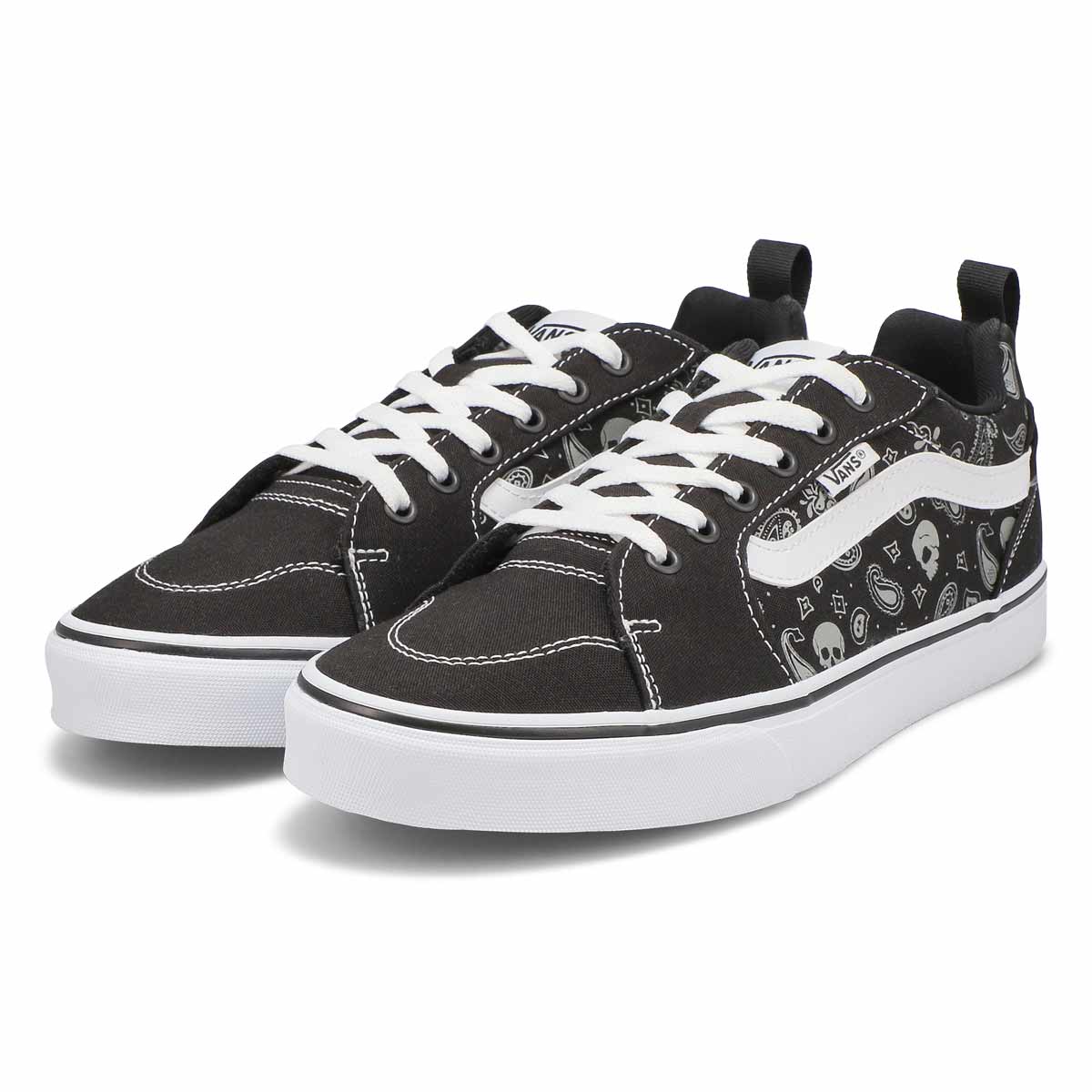 Espadrille FILMORE SKULL, noir/blanc, hommes