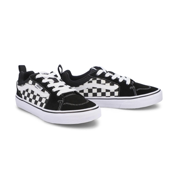 Boys' Filmore Sneaker - Black/White Checkered