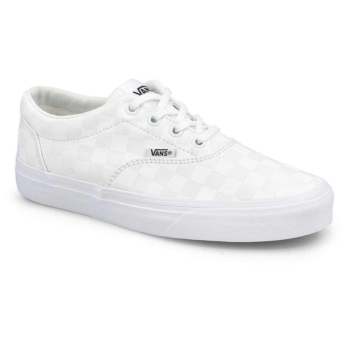 white slip on vans on sale