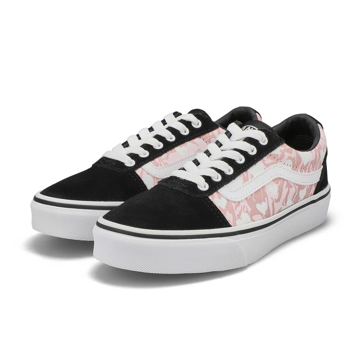 Girls' Ward Marble Hearts Sneaker - Pink