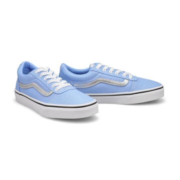 Girls' Ward Lace Up Sneaker - Blue/White