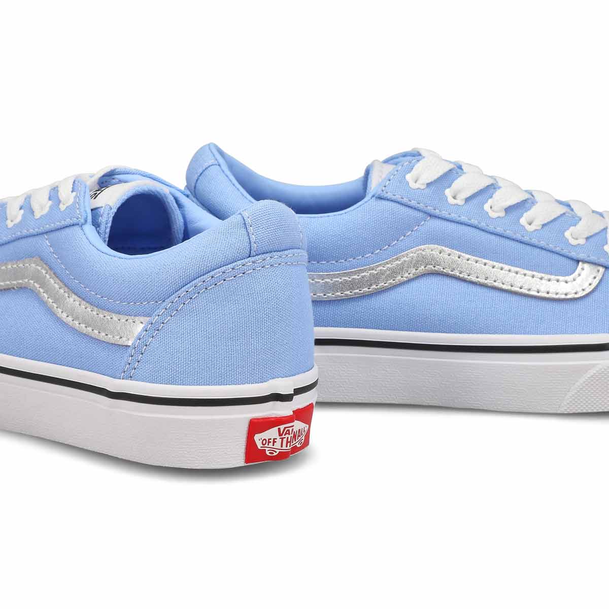 Girls' Ward Lace Up Sneaker - Blue/White