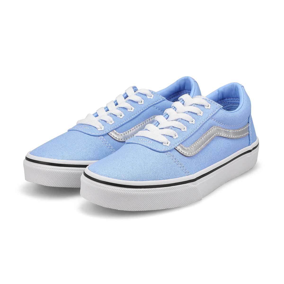 Girls' Ward Lace Up Sneaker - Blue/White