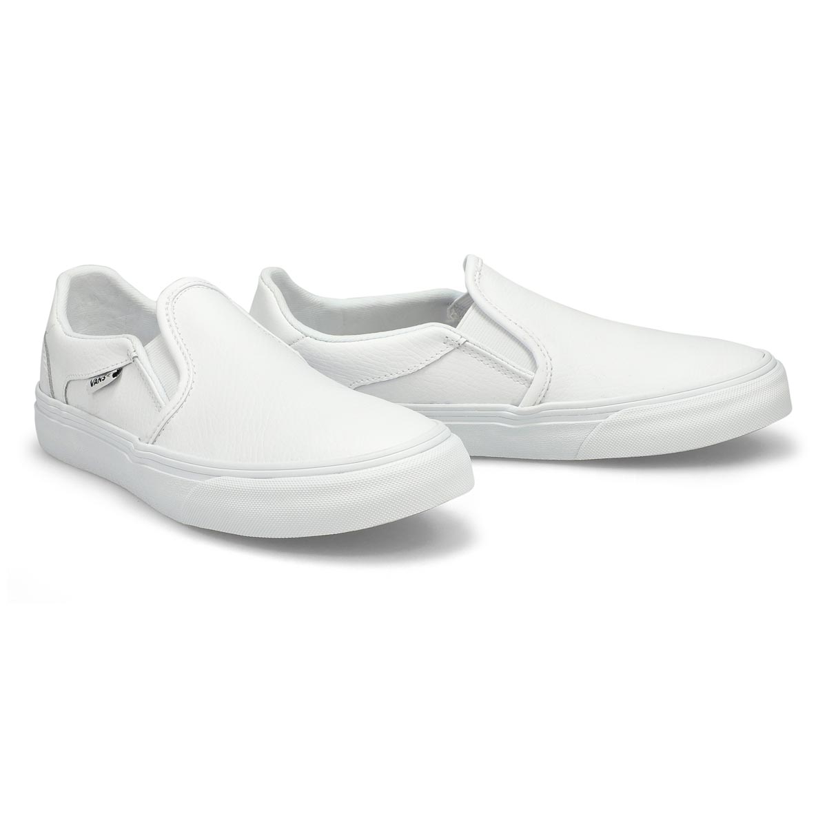 Women's Asher Deluxe Slip On Sneaker - White/White