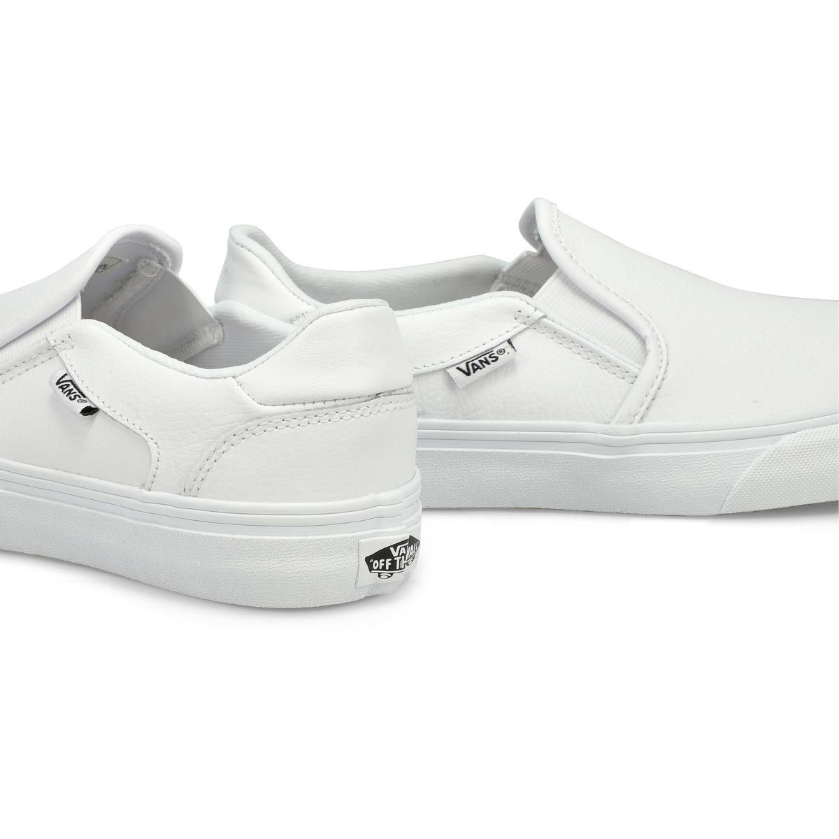 Women's Asher Deluxe Slip On Sneaker - White/White