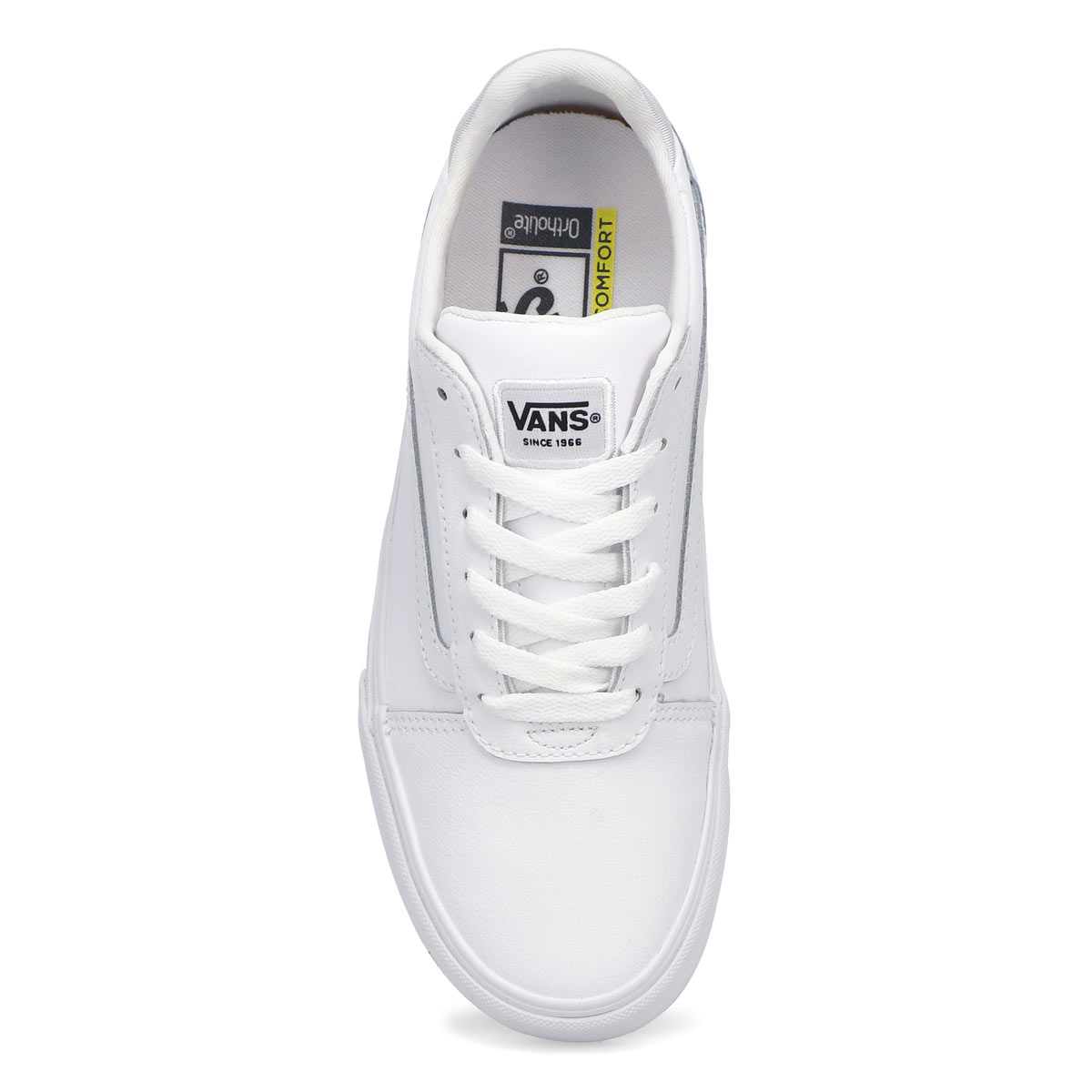 vans ward leather