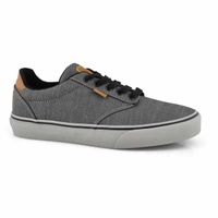 Vans Men's Atwood Deluxe Sneaker - Black/Blac | SoftMoc.com