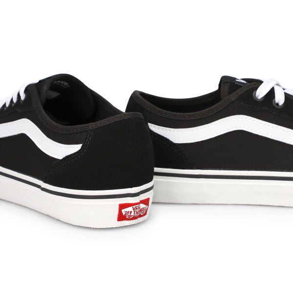 Baskets à lacets FILMORE DECON, noir/blanc, hommes