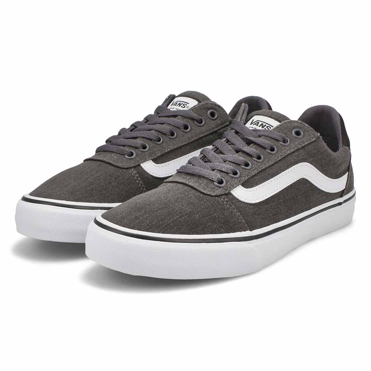 men's vans ward deluxe skate shoes