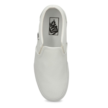 Women's Asher Platform Slip On Sneaker - White