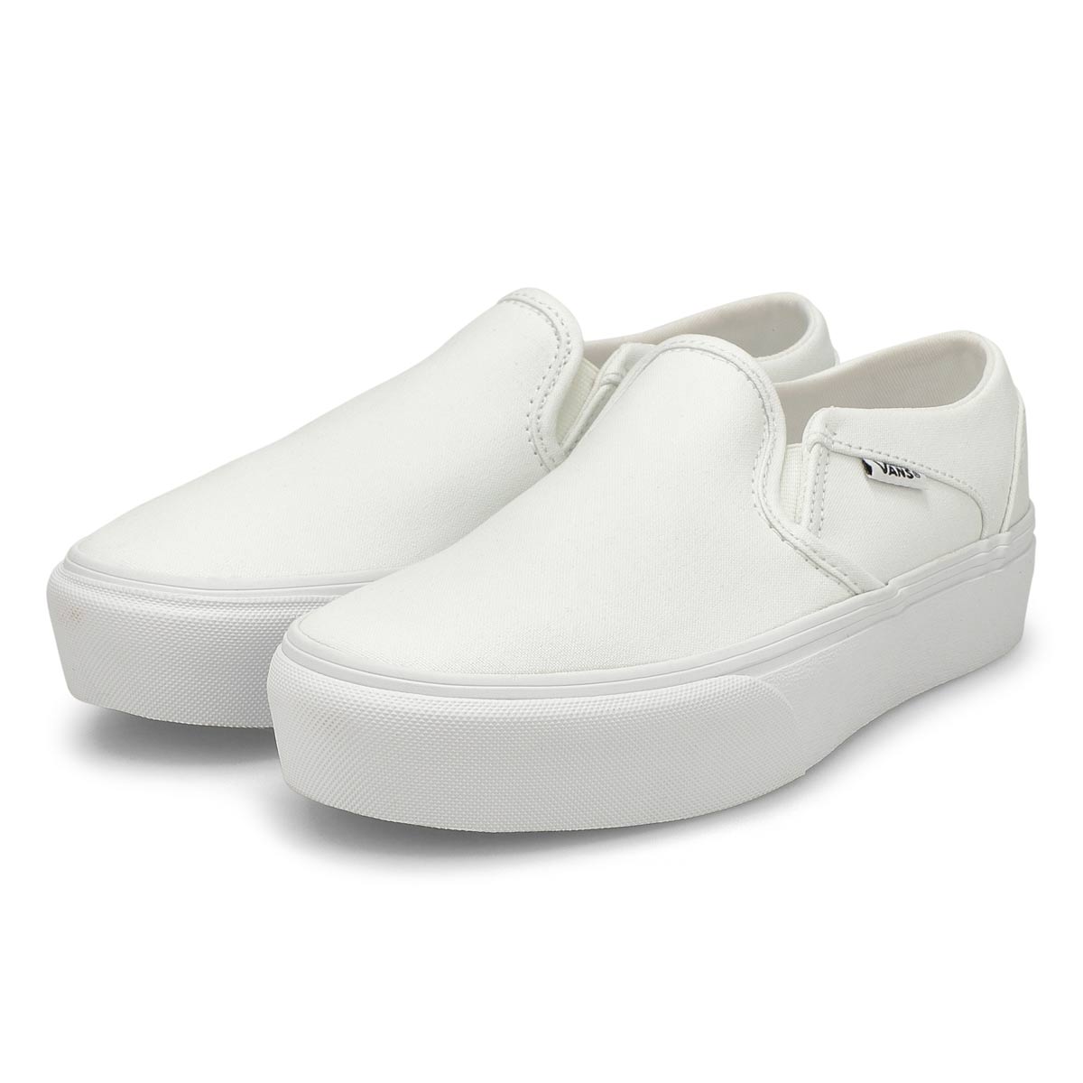 Women's Asher Platform Slip On Sneaker - White