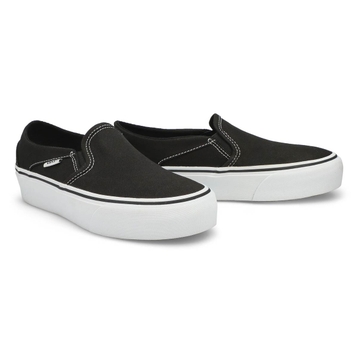 Women's Asher Platform Slip On Sneaker - Black