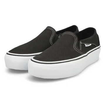 Women's Asher Platform Slip On Sneaker - Black