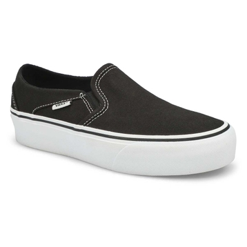 Women's Asher Platform Slip On Sneaker - Black