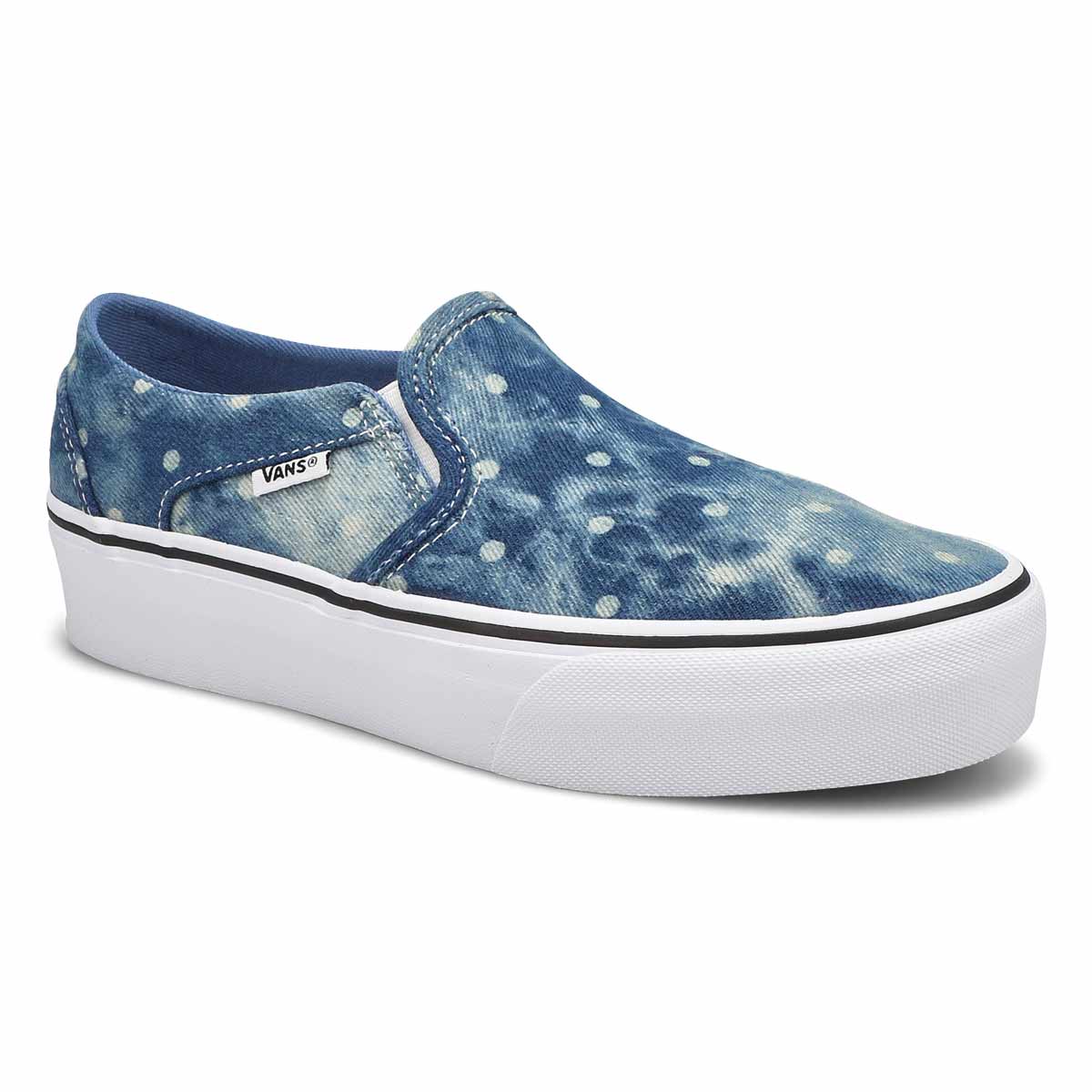asher vans blue