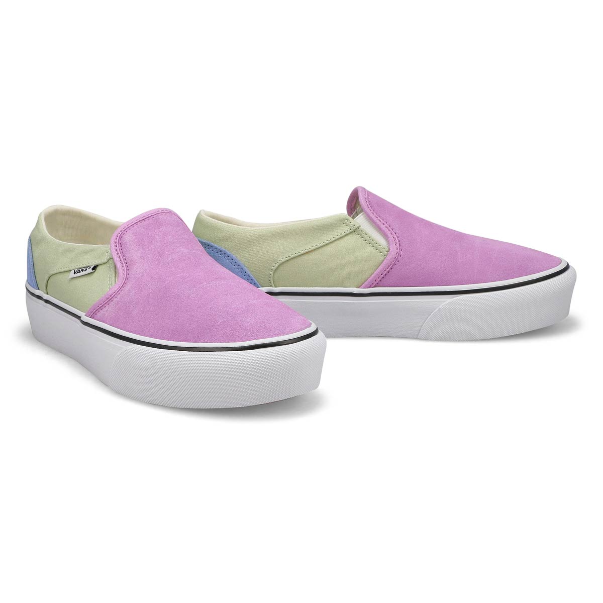 Women's Asher Platform Slip On Sneaker - Purple/Multi