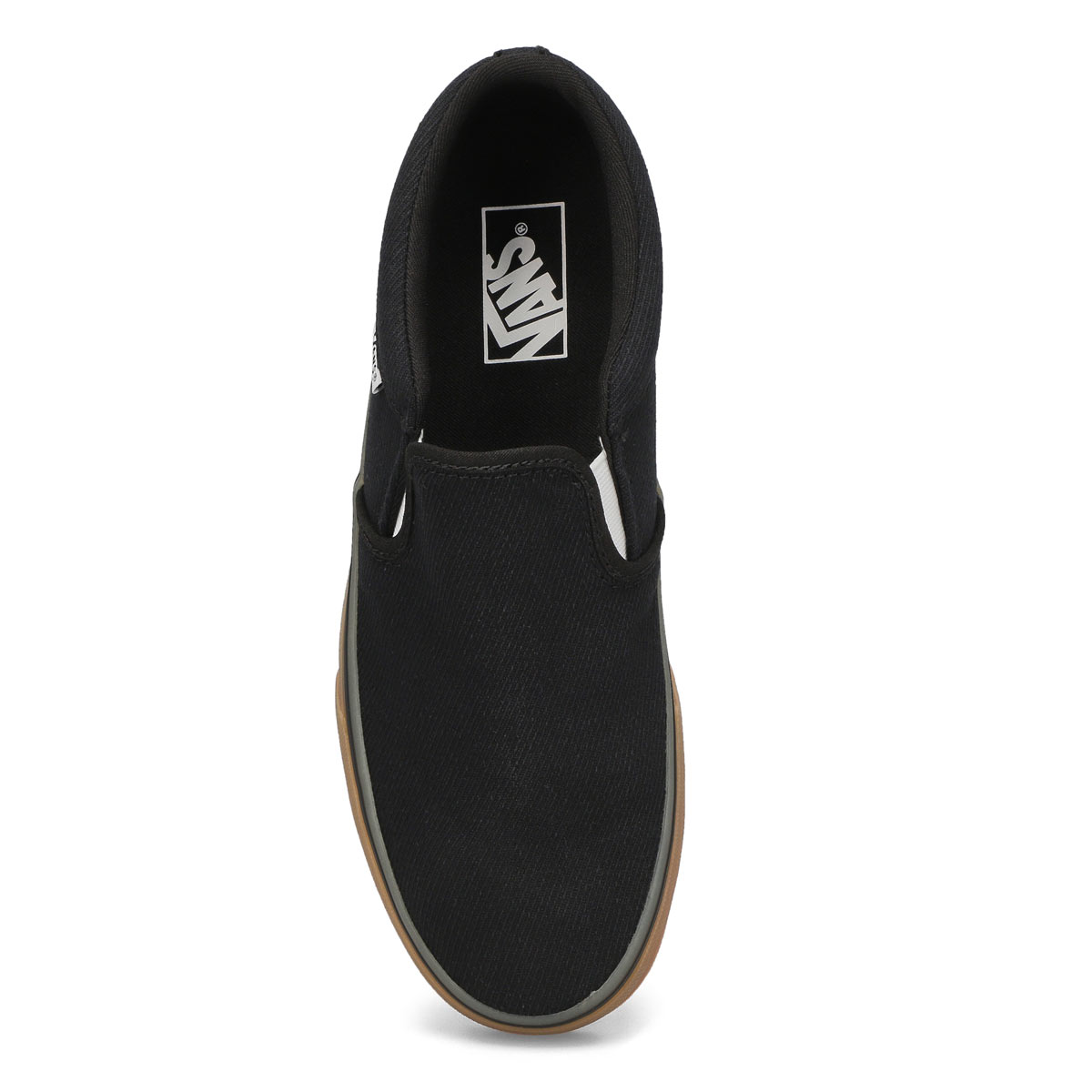 Men's Asher Translucent Gum Sneaker - Black