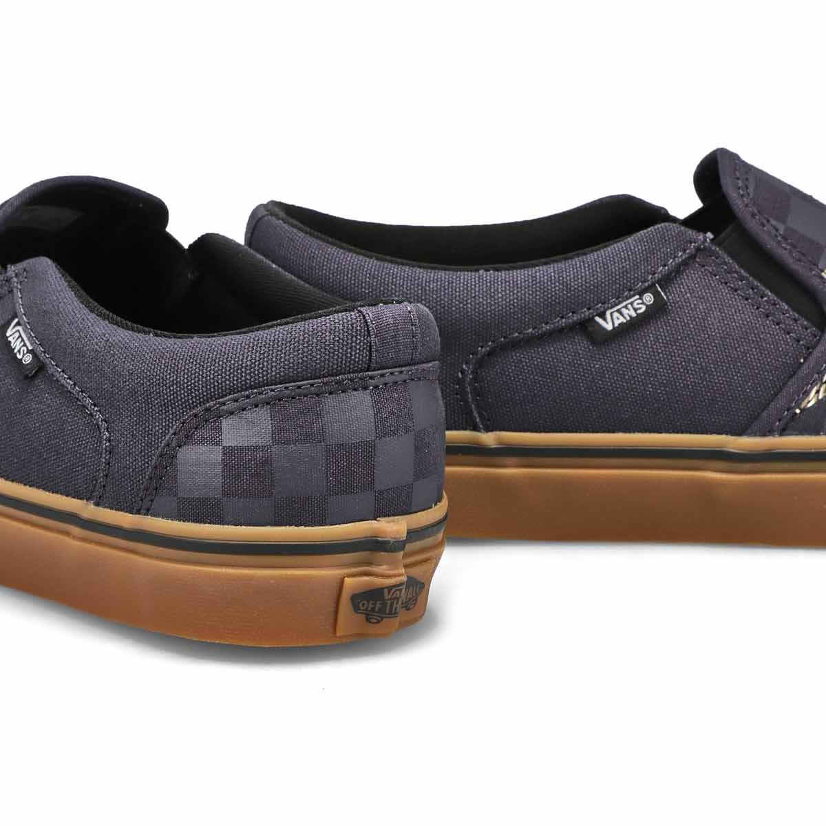 Men's Asher Slip On Sneaker - Charcoal/Gum