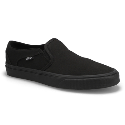 Lds Asher Slip On Sneaker - Black/Black