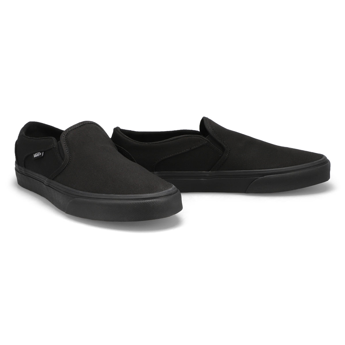 Women's Asher Slip On Sneaker - Black/Black