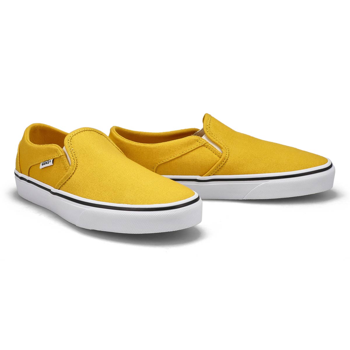 vans asher yellow