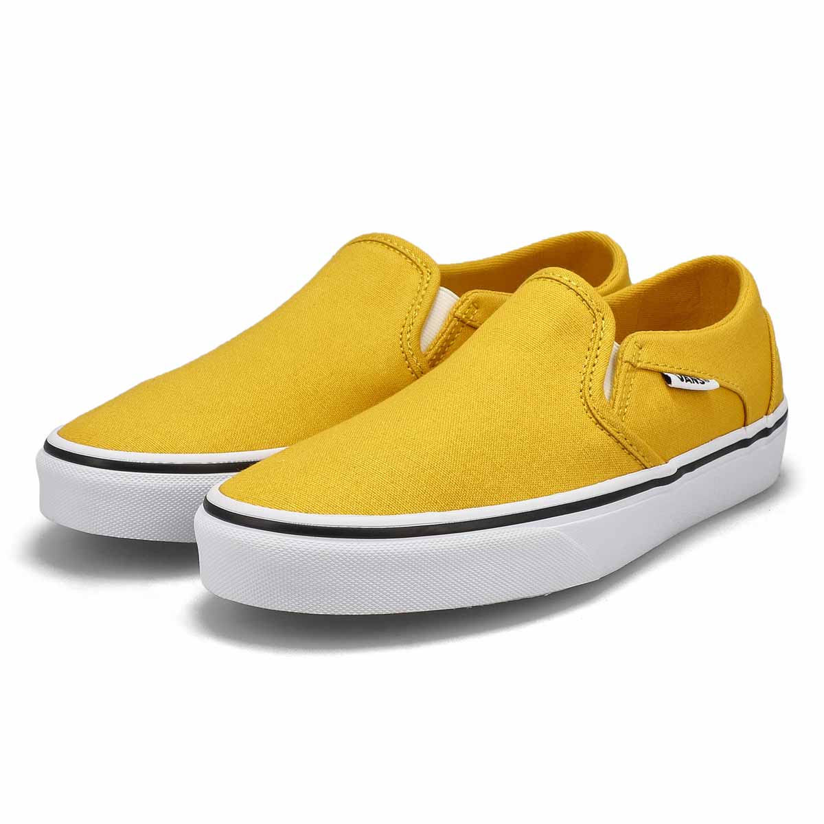 vans asher yellow