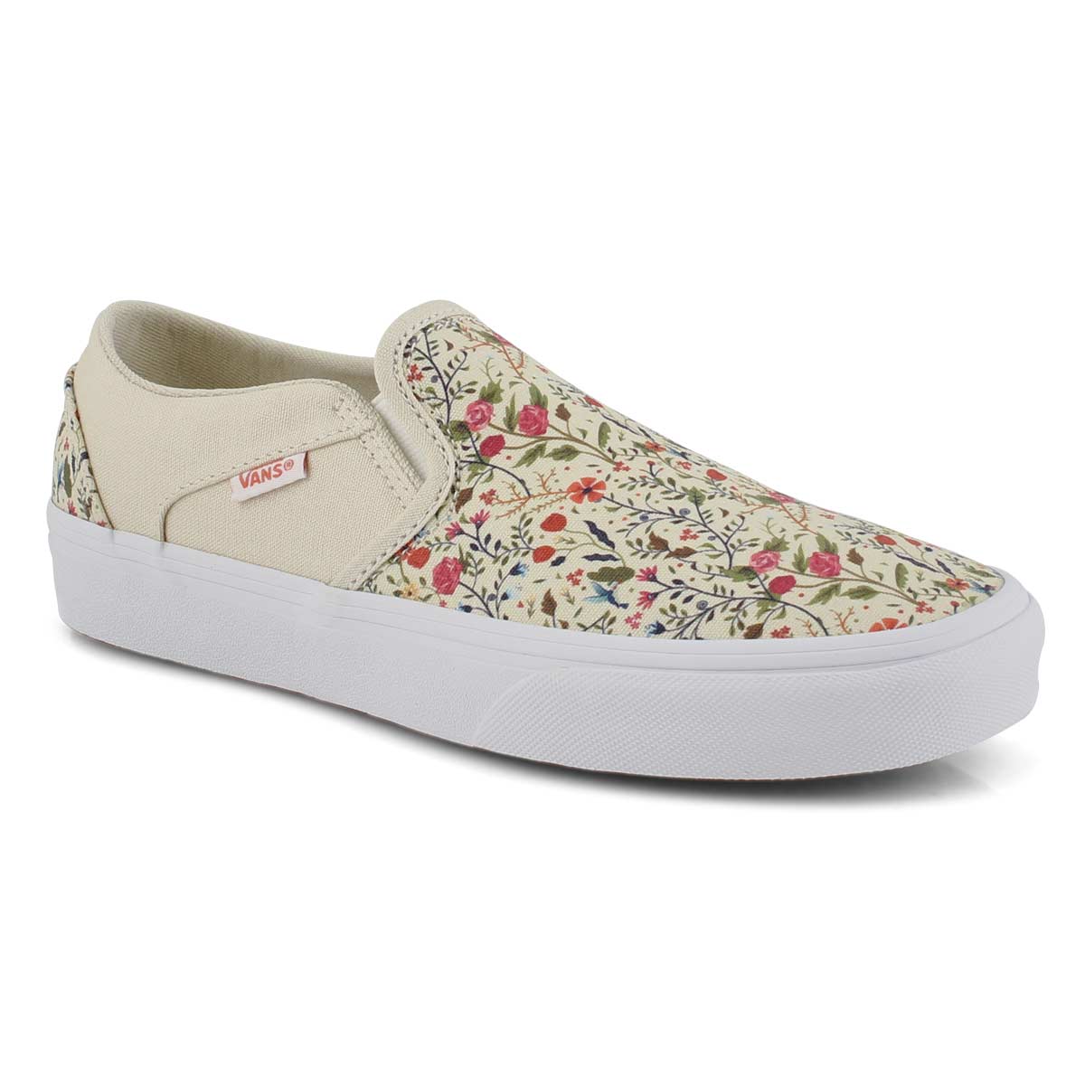 vans turtledove slip on