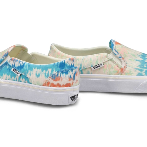 vans asher womens tie dye