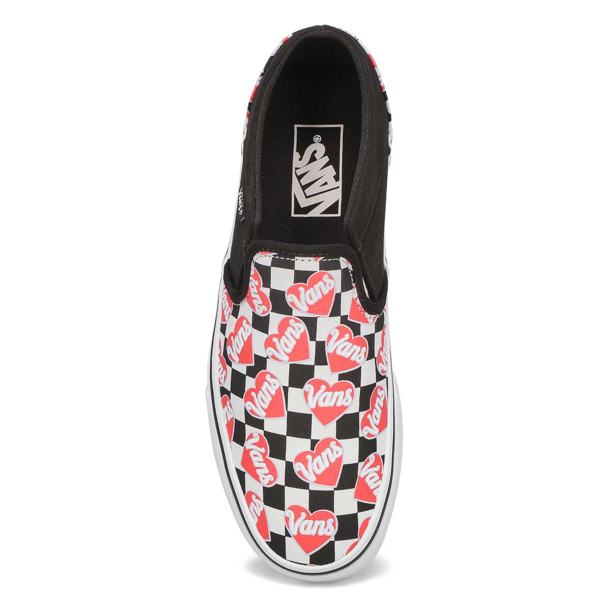 Vans Women's Asher Sneaker - Checkered Multi/ | SoftMoc.com