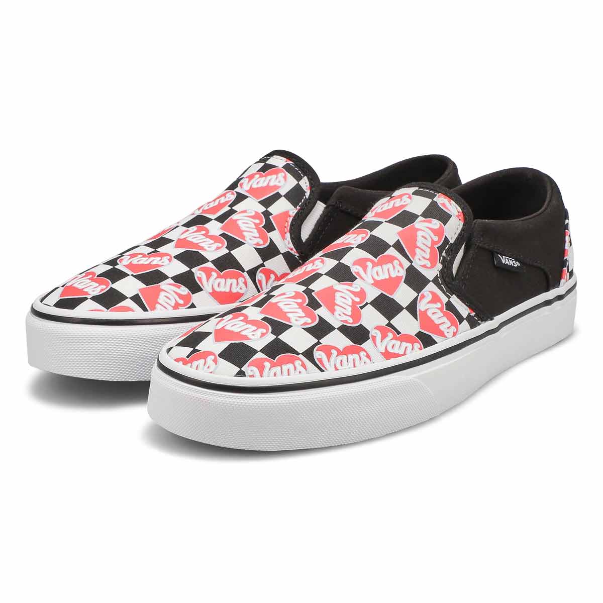 Women's Asher Sneaker - Checkered Multi/White