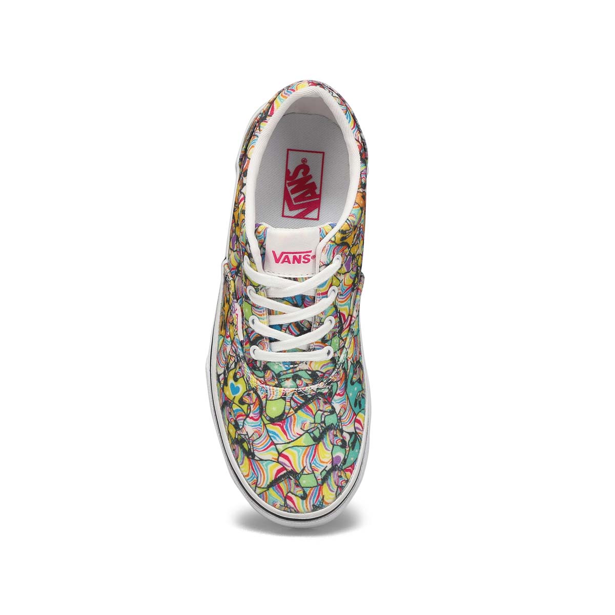 Girls' Doheny Sneaker -  Unizebra Multi/White