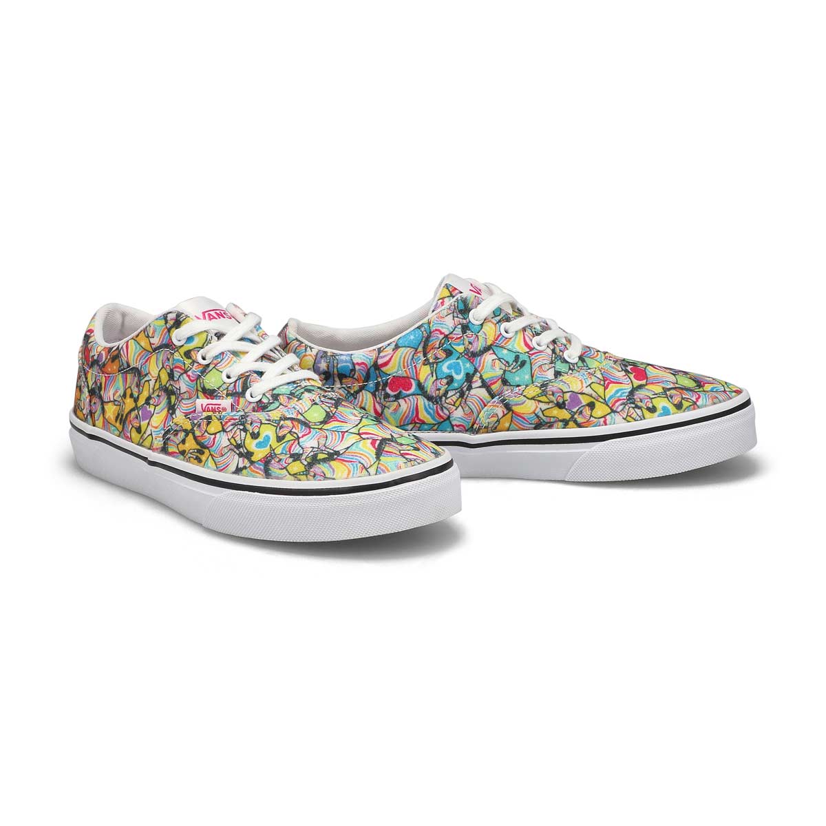 Girls' Doheny Sneaker -  Unizebra Multi/White