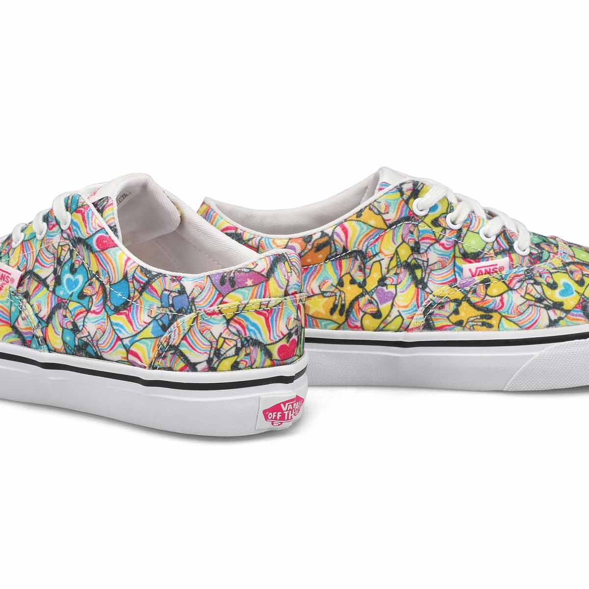Girls' Doheny Sneaker -  Unizebra Multi/White
