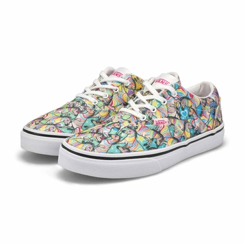Girls' Doheny Sneaker -  Unizebra Multi/White