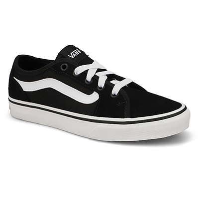 Lds Filmore Decon Lace Up Sneaker - Black/White