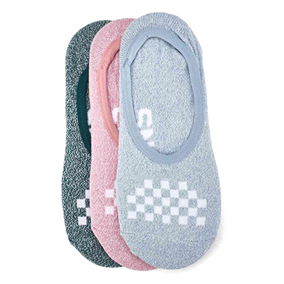 Lds Classic Marled Canoodle Sock 3 Pack - Ashley Blue